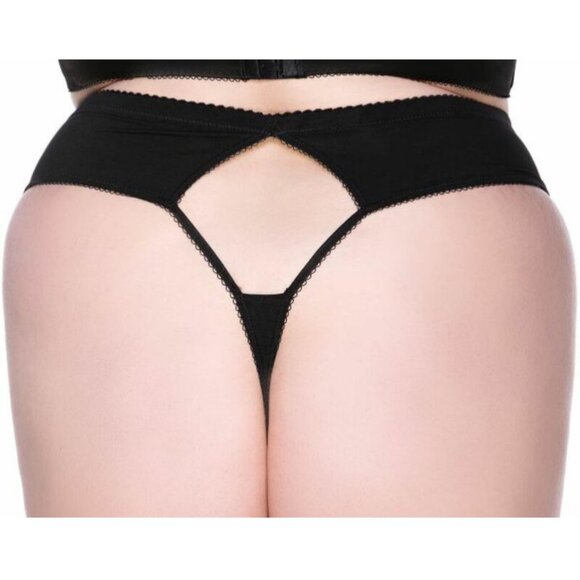 NWT Killstar Black Webutant Bullet Bra 3XL & Panty 4XL Set - Picture 6 of 12